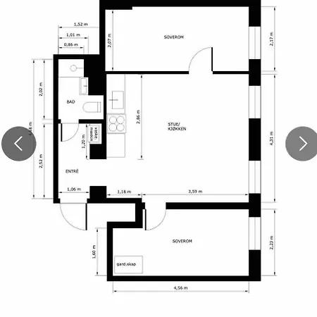 Apartament 2br Flat Nearby Station + Botanical Garden Oslo